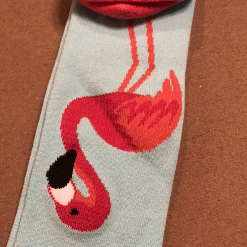 Flamingo socks - Picture 3 of 3